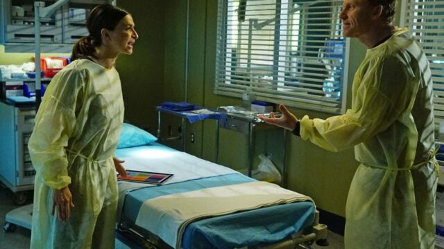 Grey's Anatomy 13x17: il nuovo confronto di Owen e Amelia [FOTO]