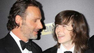 Chandler Riggs - Andrew Lincoln - The Walking Dead - Carl - Rick Grimes