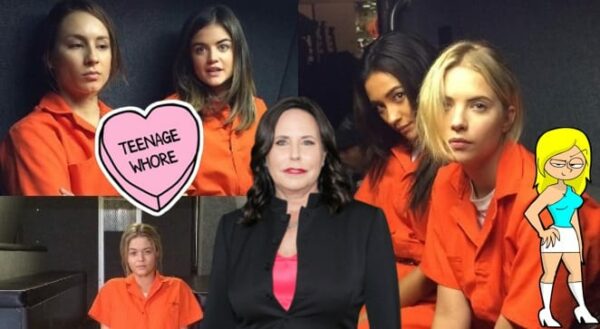 Marlene King - Pretty Little Liars - errore - wore whore