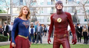 the flash, supergirl, crossover the flash e supergirl