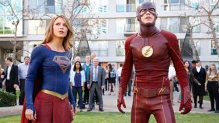 the flash, supergirl, crossover the flash e supergirl