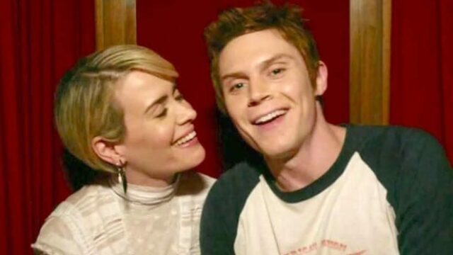 Evan Peters - Sarah Paulson - American Horror Story 7 Cult