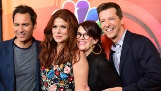 Il cast di Will & Grace al Tribeca TV Festival 2017