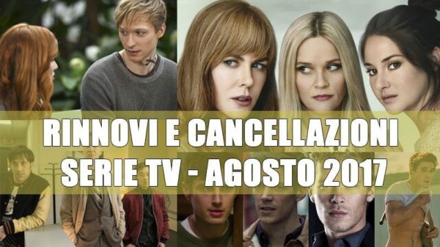 Rinnovi e Cancellazioni Serie TV