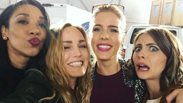 arrow legends of tomorrow felicity thea dinah laurel sara