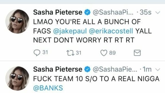 Sasha Pieterse - Pretty Little Liars - Hacker - Twitter e Instagram