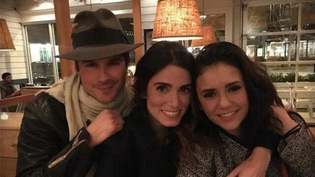 Nina Dobrev, Nikki Reed e Ian Somerhalder