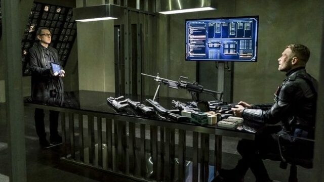 Arrow 6x10 Cayden James leader dei cattivi: le foto dell'episodio