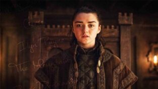 Maisie Williams di Game of Thrones lista di Arya
