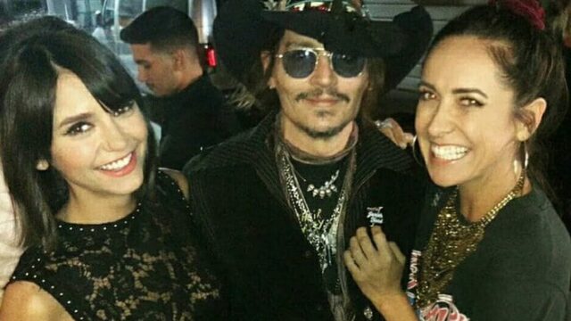 nina dobrev johnny depp