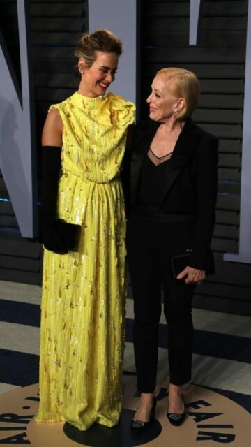 Sarah paulsonm e la fidanzata Holland Taylor