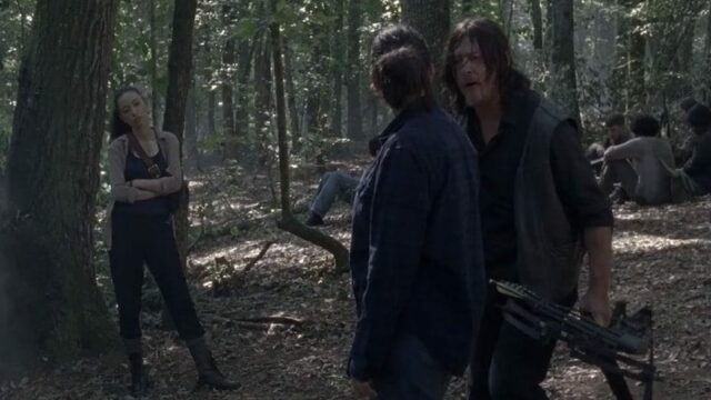 The Walking Dead 8x11 promo Daryl Tara Rosita