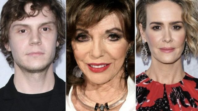 American Horror Story 8 ruolo Evan Peters Joan Collins