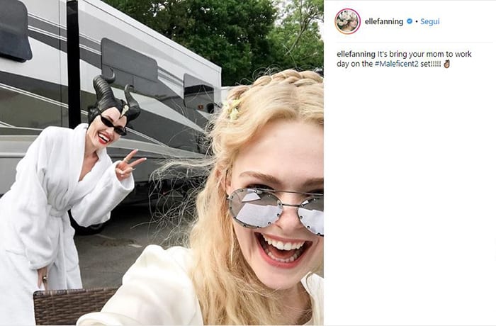 Maleficent 2 film Disney con Angelina Jolie ed Elle Fanning