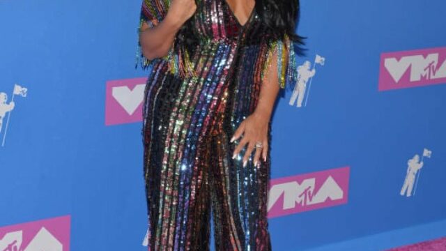 MTV VMA 2018 red carpet - Nicole Polizzi