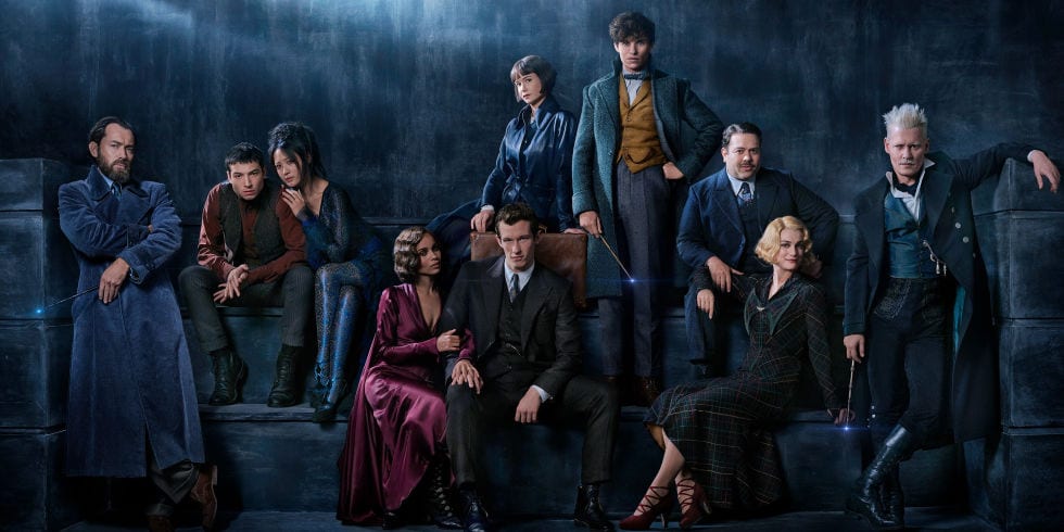 Animali Fantastici 2 i crimini di grindelwald cast