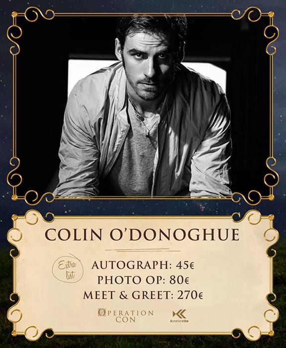 Operation Con ospiti e prezzi Colin O'DonoghueOperation Con ospiti e prezzi Colin O'Donoghue