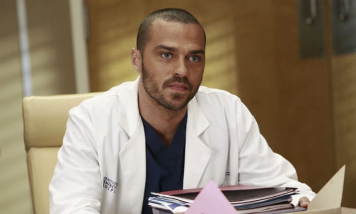 grey's anatomy jesse williams lascia