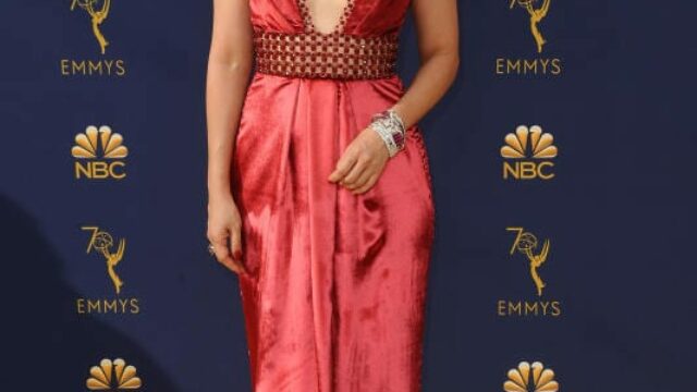 Emmy 2018 red carpet - Sandra Oh