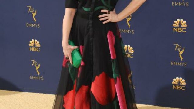 Emmy 2018 red carpet - Megan Mullally