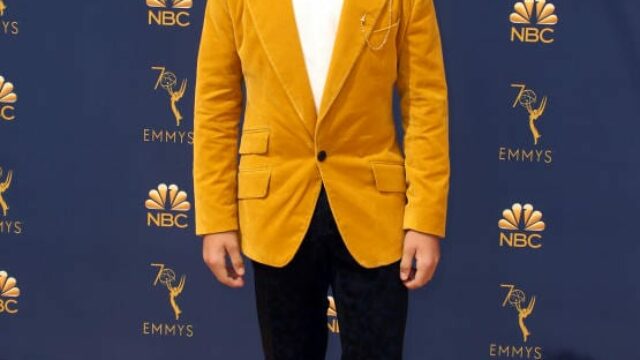 Emmy 2018 red carpet - Gaten Matarazzo