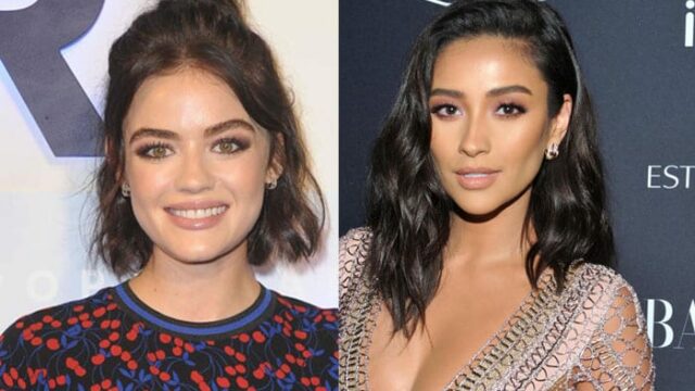 lucy hale e shay mitchell alla stessa festa