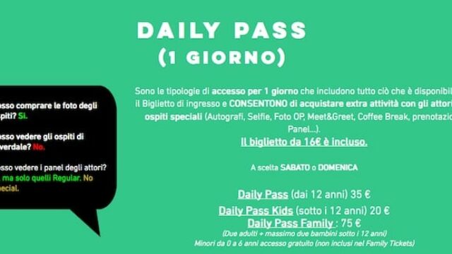 Fandom Vibes: che cos'Ã¨ la Fandom Vibes prezzi dei biglietti, le date della convention, gli ospiti presenti e il costo degli extra e dei pass