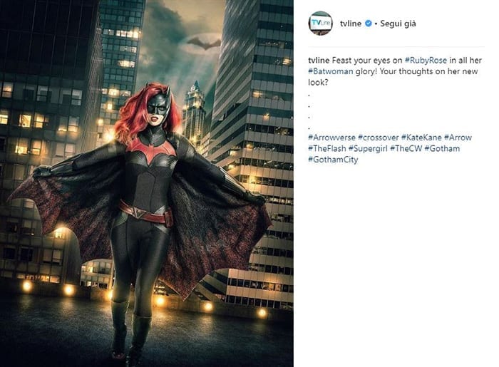Batwoman serie TV foto Ruby Rose