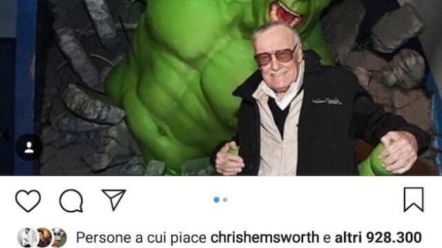 Addio a stan Lee