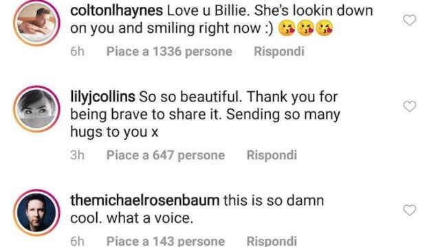 Billie Lourd canta una canzone su Instagram in onore dell'anniversario di due anni dalla morte della madre Carrie Fisher, la nostra Leila!