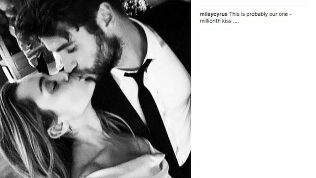 Miley Cyrus e Liam Hemsworth si sono sposati: ecco le foto