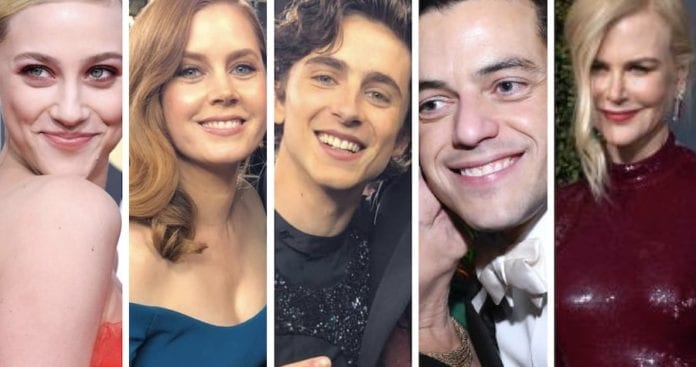 Golden Globes 2019 red carpet