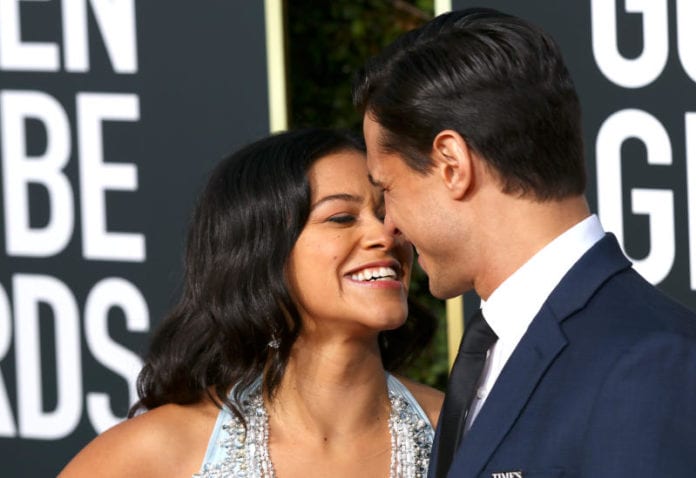 Golden Globe 2019 coppie - Gina Rodriguez e il fidanzato Joe LoCicero
