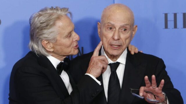 Golden Globe 2019 coppie - Michael Douglas e Alan Arkin