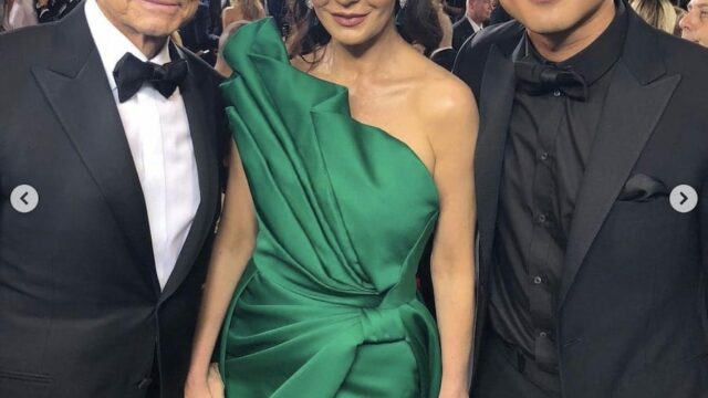 Golden Globes 2019 - Michael Douglas, Catherine Zeta-Jones, Mario Lopez