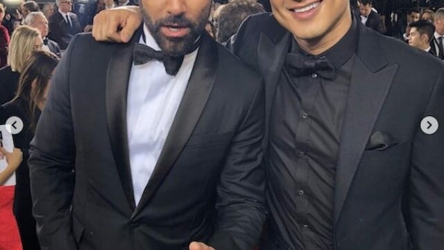 Golden Globe 2019 coppie - Ricky Martin e Mario Lopez