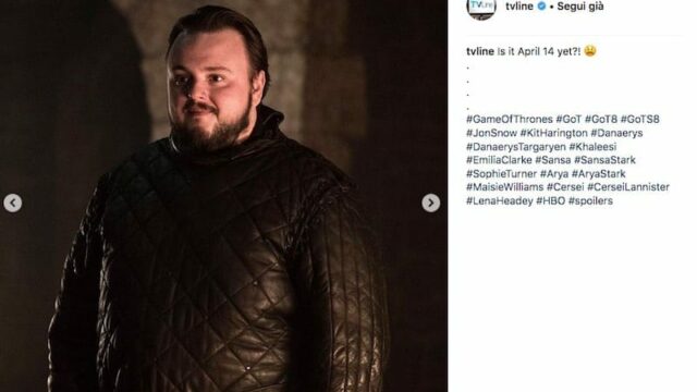 Game Of Thrones 8 Anticipazioni: rilasciate 10 nuove foto degli attori e i personaggi del cast dell'ottava stagione in uscita ad aprile
