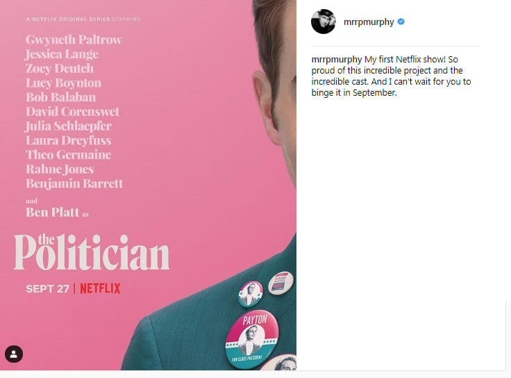 the politician netflix ryan murphy