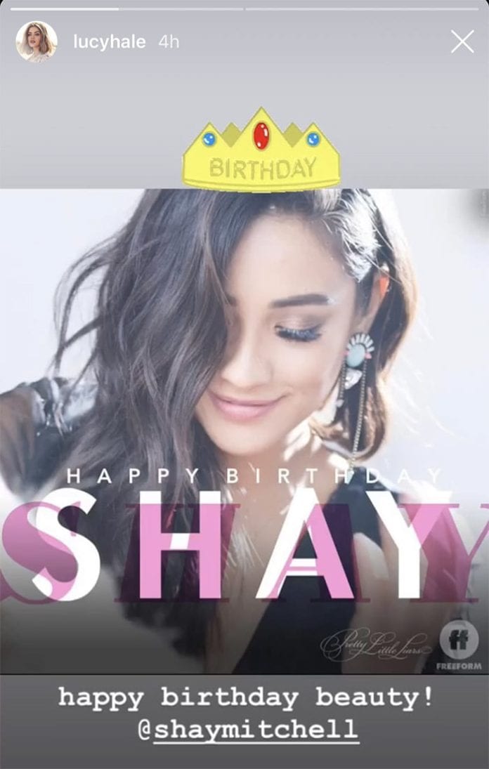 compleanno shay mitchell