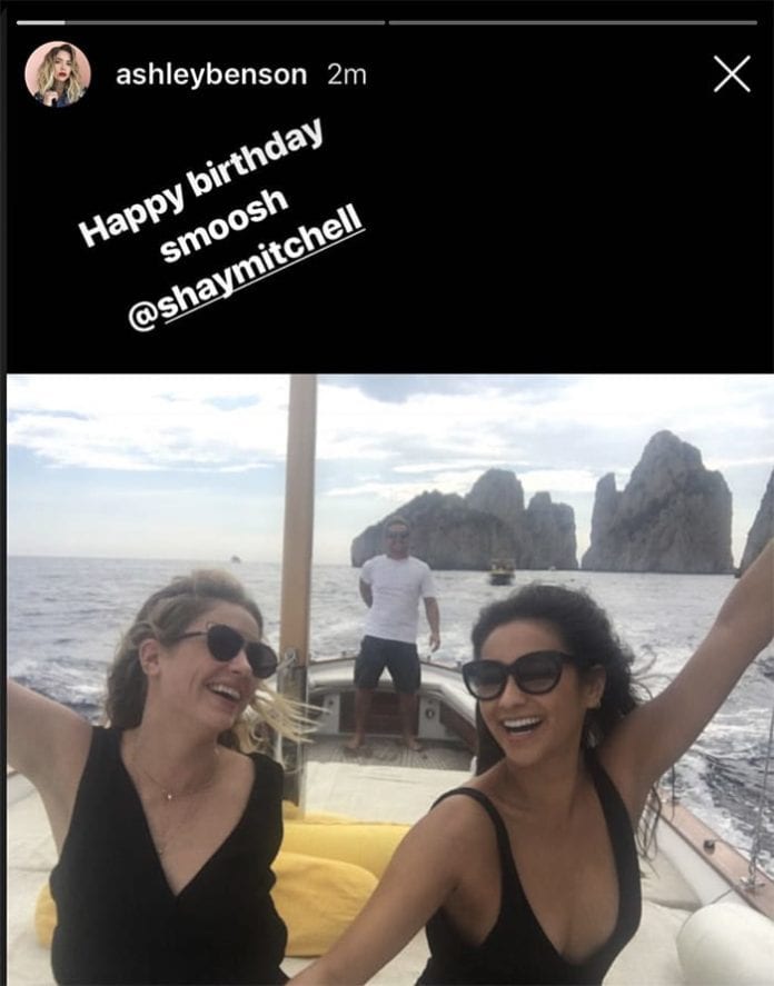 compleanno shay mitchell