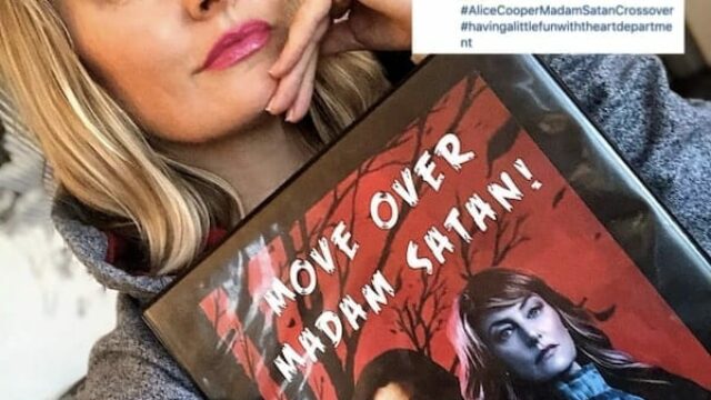 Madchen Amick Instagram crossover Riverdale Sabrina