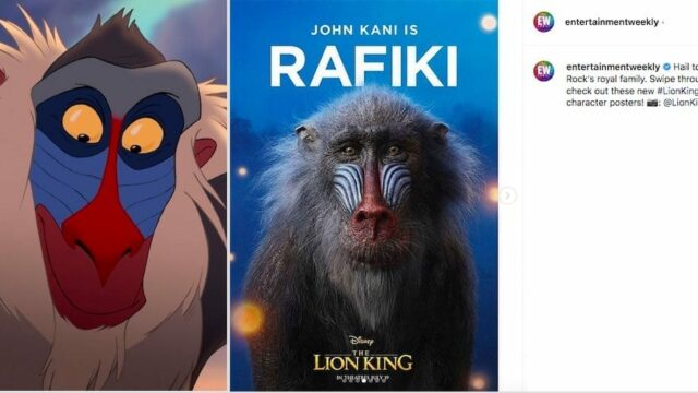 Il Re Leone: le foto ufficiali dei personaggi del live-action Disney