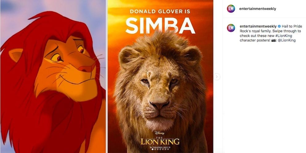 Il Re Leone: le foto ufficiali dei personaggi del live-action Disney