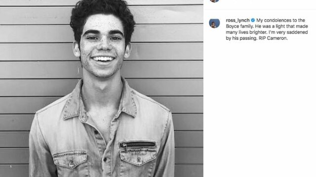 Cameron Boyce: i messaggi delle star dopo la morte dell'attore di Disney