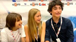 Il cast di New School al Giffoni: intervista a Edoardo, Cloe e Matteo