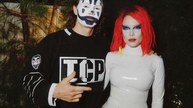 Evan Peters e Halsey - Halloween 2019 costumi celebrities