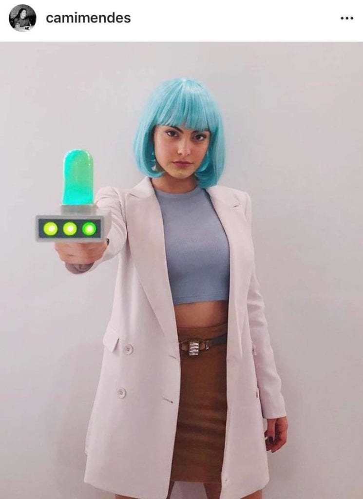 Camila Mendes Halloween 2019 costumi celebrities