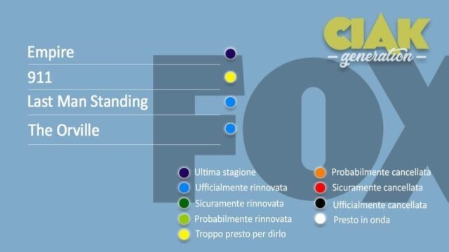 Rinnovi e cancellazioni serie TV novembre 2019