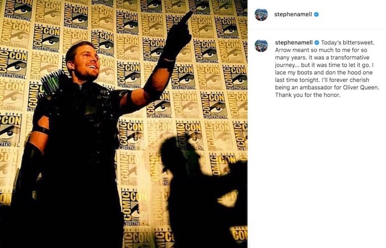 Da Stephen Amell a Emily Bett Rickards, i commoventi messaggi del cast per il finale di Arrow