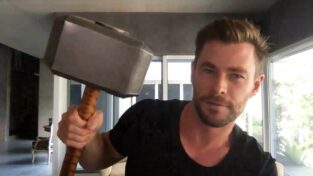 chris hemsworth martelli set marvel